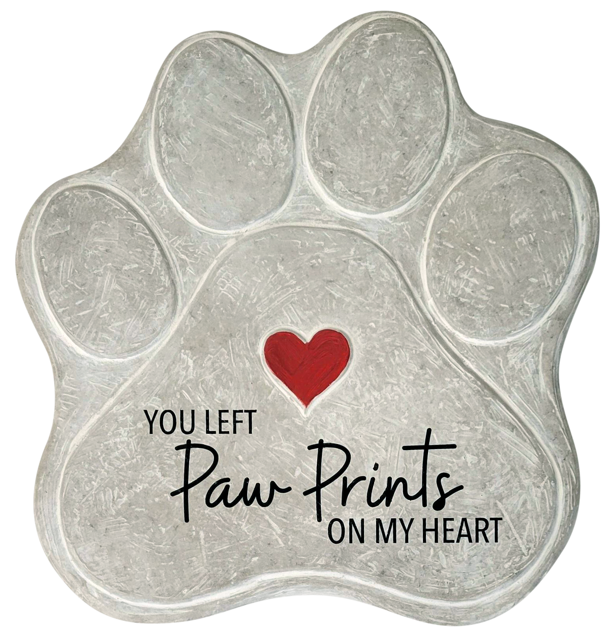 Garden Stone Paw Print Isabel Bloom