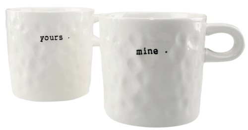 Yours and Mine Coffee Mugs