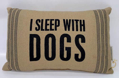 Pillow I Sleep with Dogs