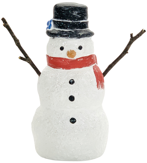 Snowman Fluffy Multicolor