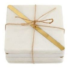 Marble Coasters set of four