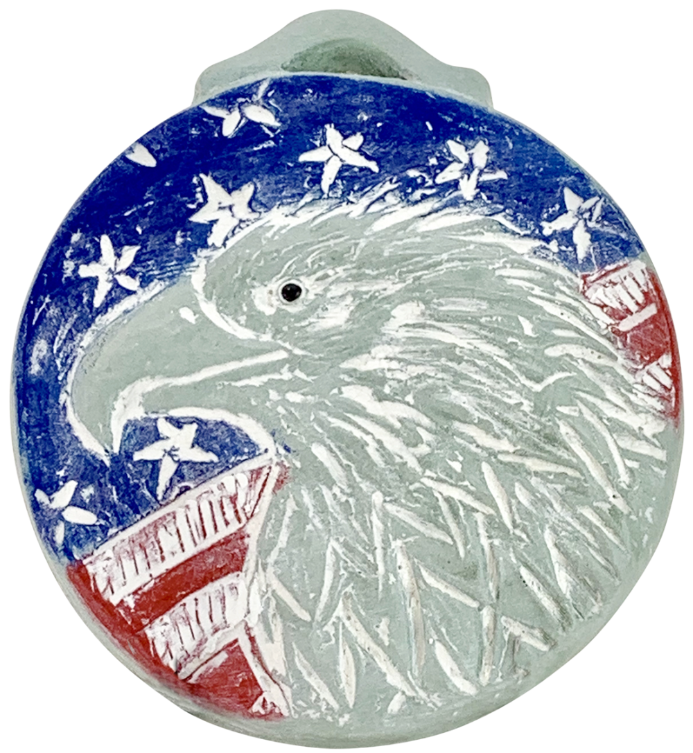 Eagle Medallion Multi Color