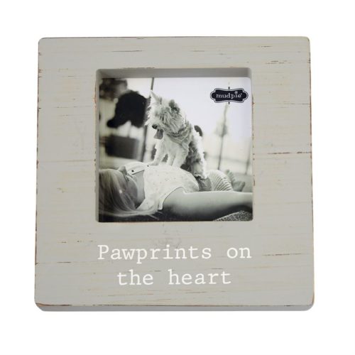 Frame Paw Prints on the Heart