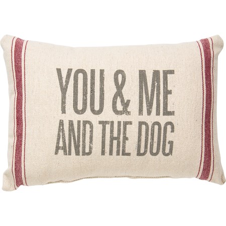 Pillow You, Me, and the Dog