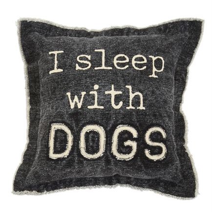Pillow -Sleep with Dog Canvas