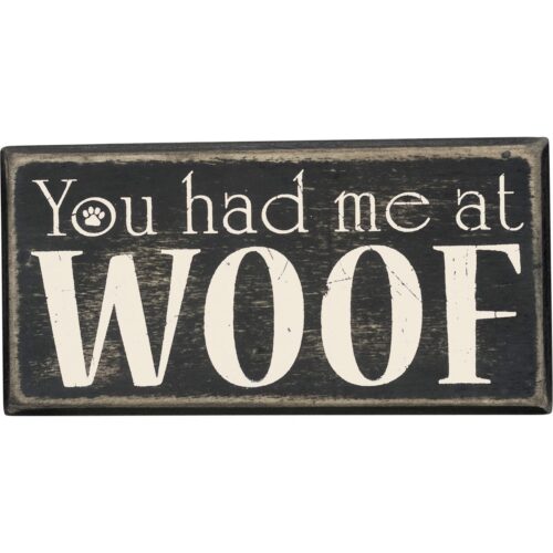 Box Sign -At Woof