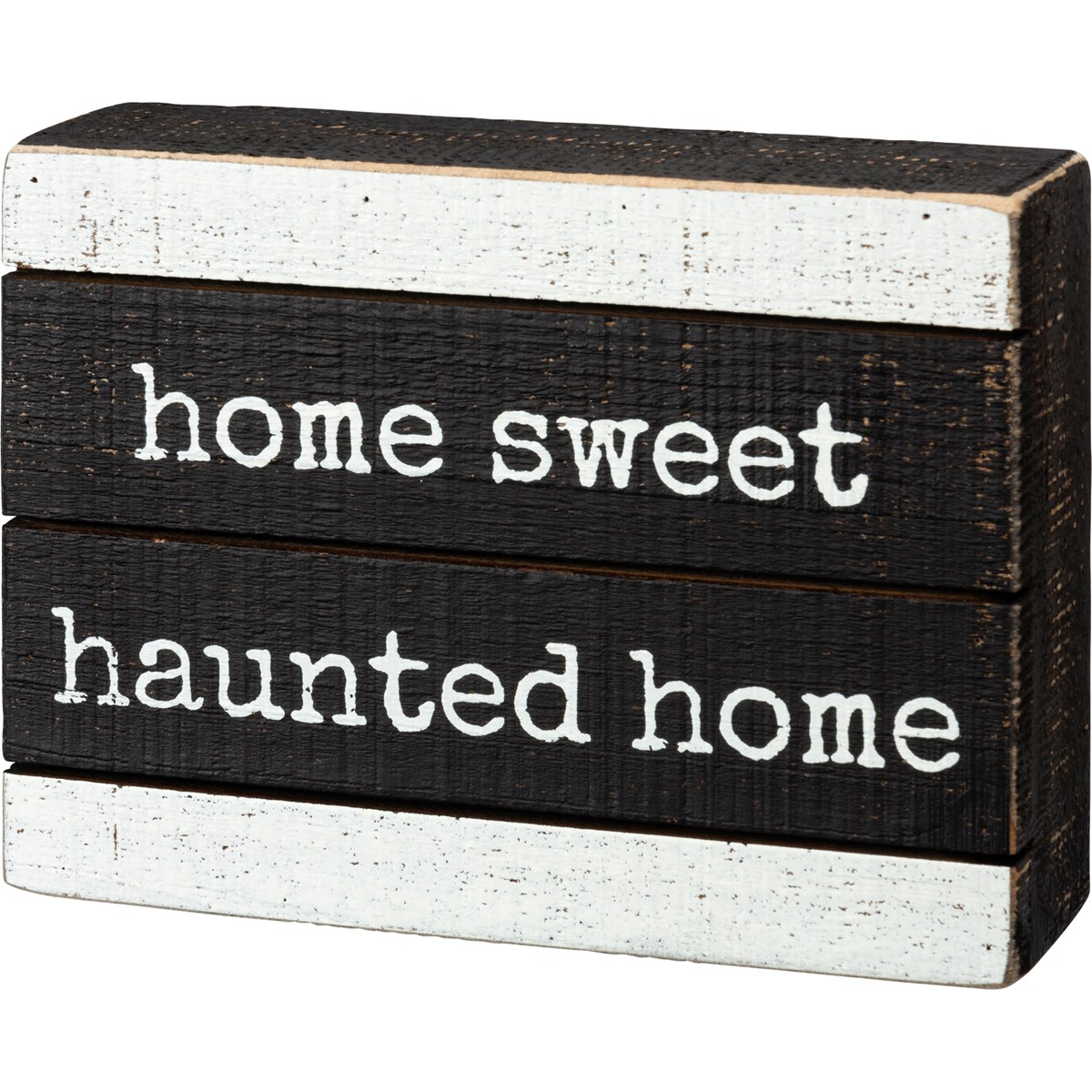 Slat Box Sign -Haunted Home