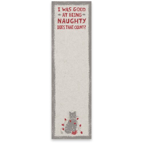 Notepad -Being Naughty