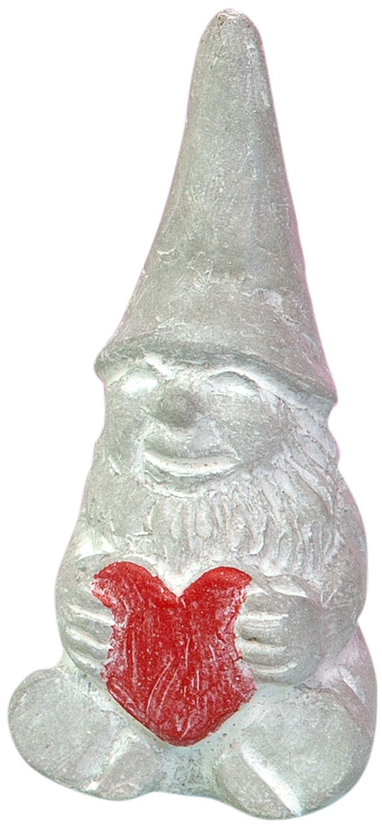 Kindness Gnome Red Heart