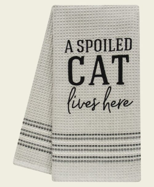 Towel -Spoiled Cat