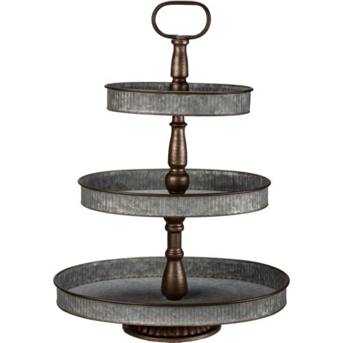 IB Tray -Three Tiered Oval