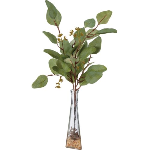 Vase -Eucalyptus Branch