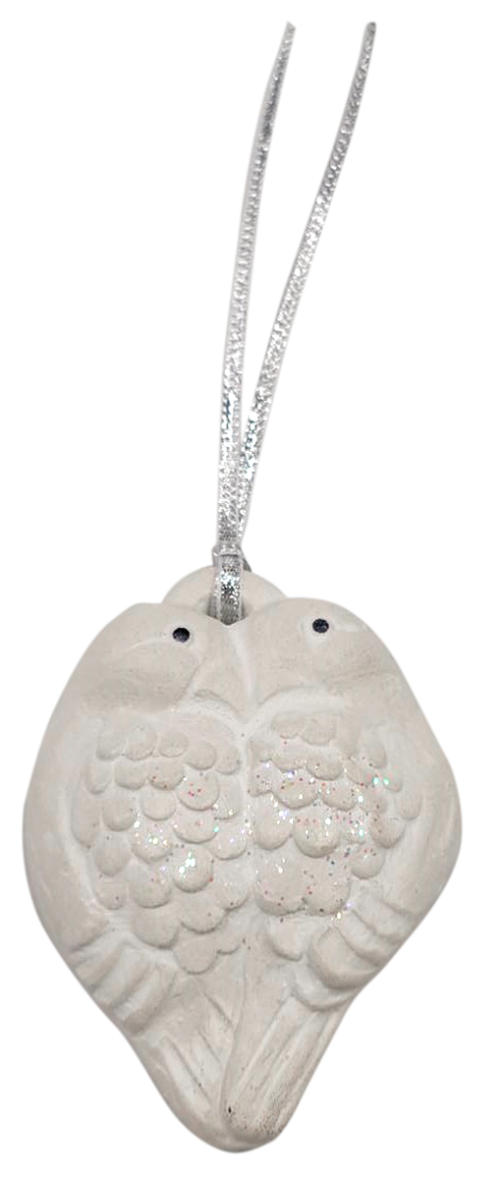 Turtle Doves Ornament