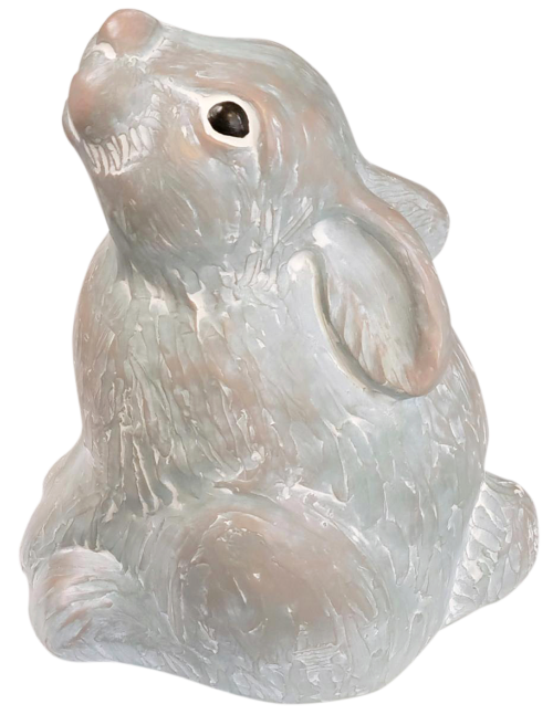 Baby Bunny Large Weathered Bronze