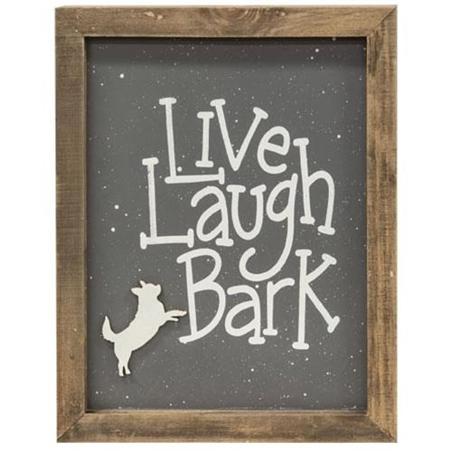 Frame -Live Laugh Bark