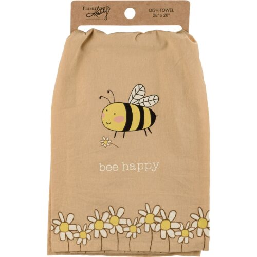Towel -Bee Happy