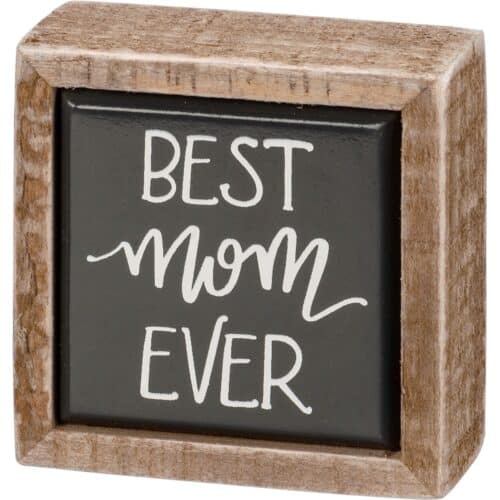 Box Sign Mini Best Mom