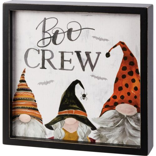 Box Sign Boo Crew