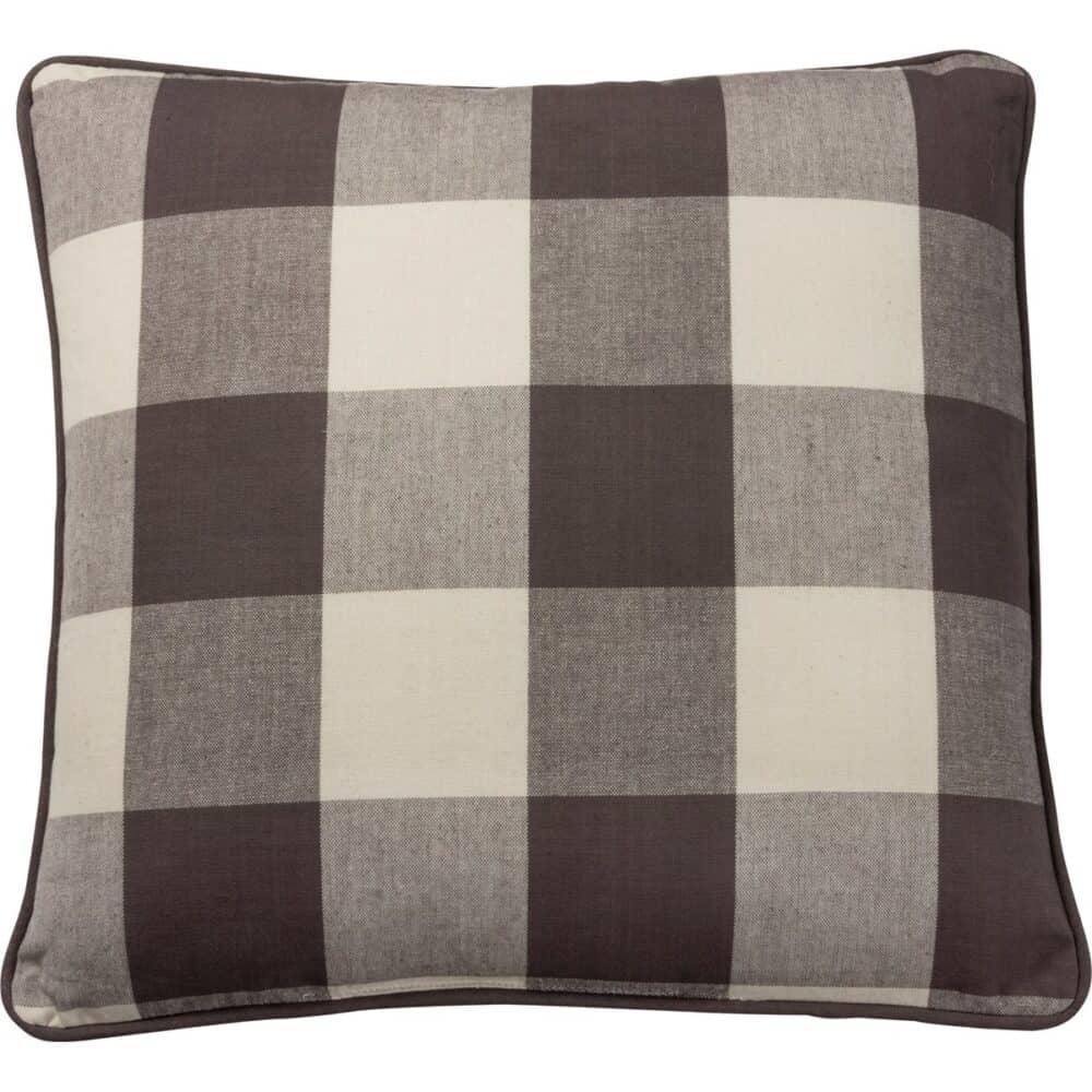 Pillow Gray Check