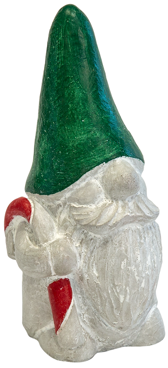 Gnome Candy Cane Green Hat