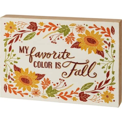Sign Fall Favorite