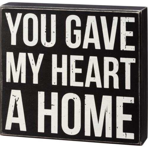 Sign Heart a Home