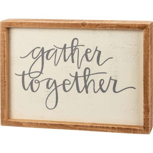 Sign together