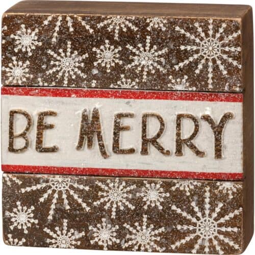 Sign Be Merry