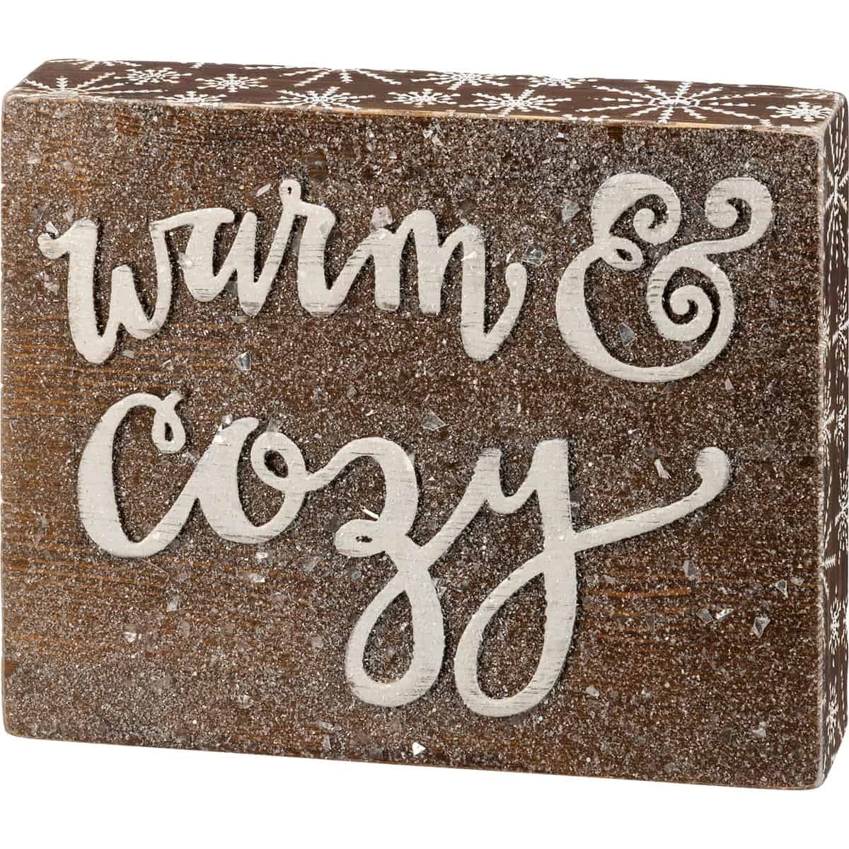 sign warm cozy