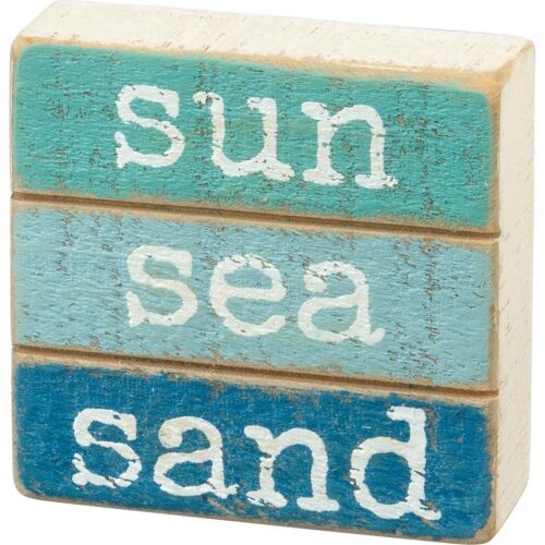 Sign Mini Sun Sea
