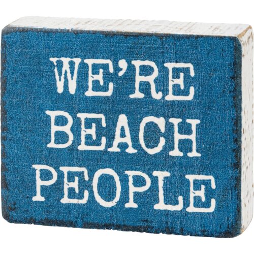 Sign Mini Beach People