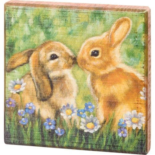 Sign Bunny Kiss