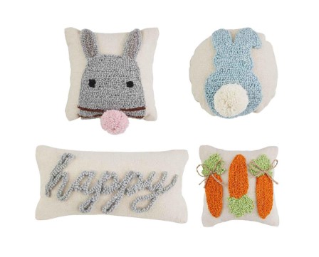 Mini Hooked Easter Pillows