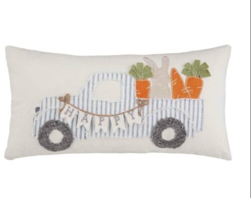 Pillow -Bunny Truck