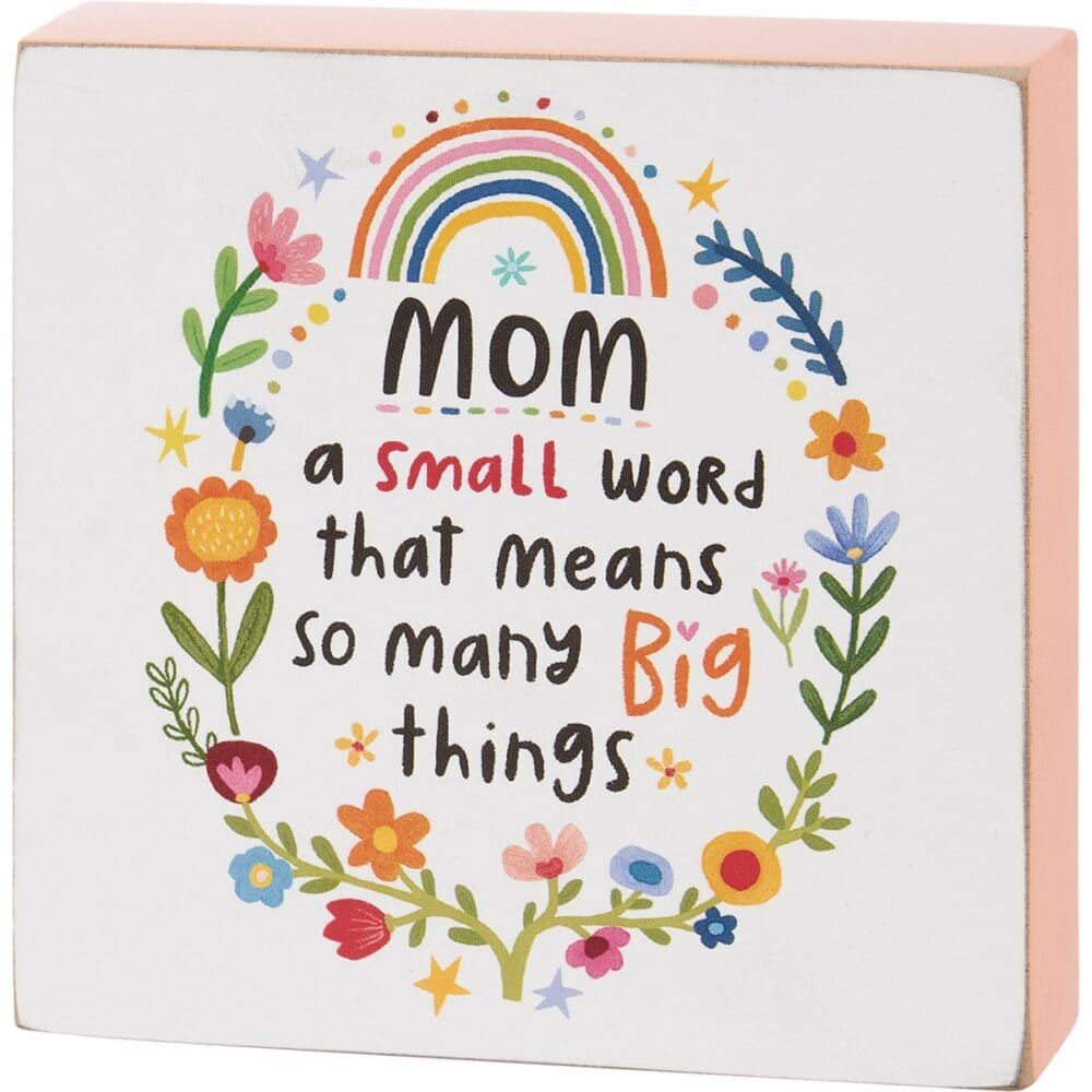 Sign Mom A Small