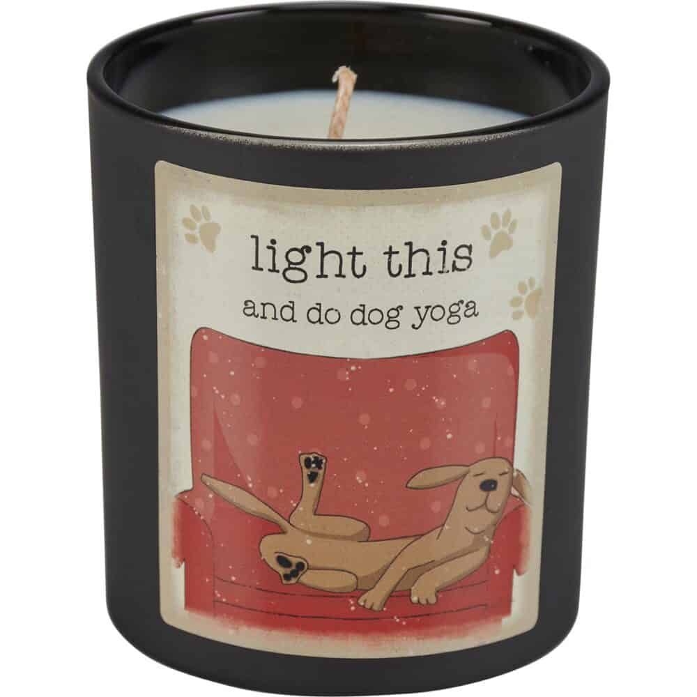Candle Dog Yoga