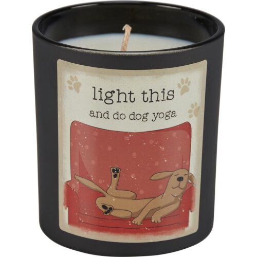 Candle Dog Yoga