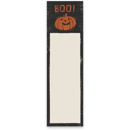 Notepad-Boo Pumpkin