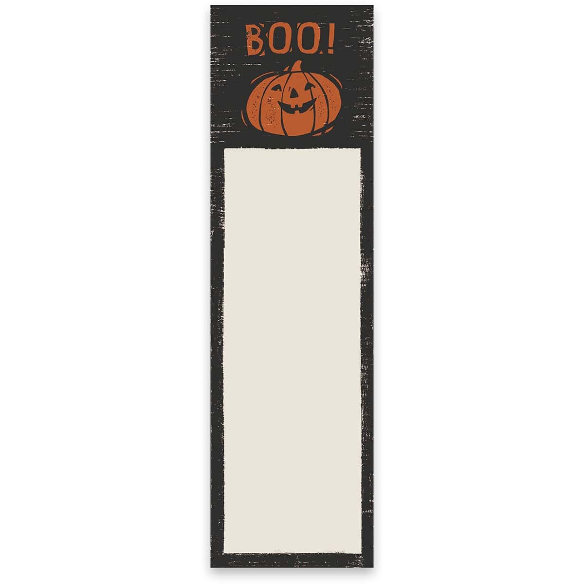 Notepad-Boo Pumpkin