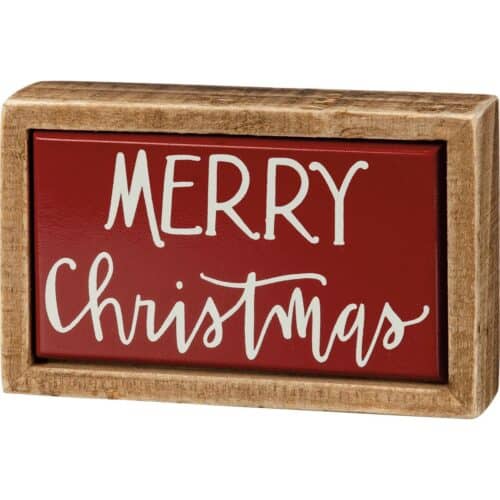Sign Mini-Merry Christmas