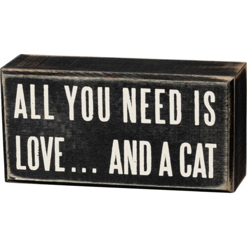 Sign-Love Cat