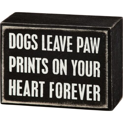 Sign-Dogs Leave