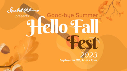 Hellow Fall Fest Banner
