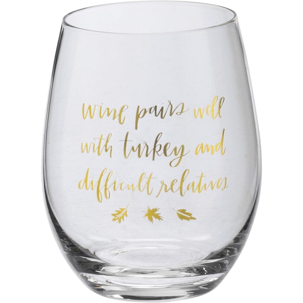 Glass-Wine Turkey