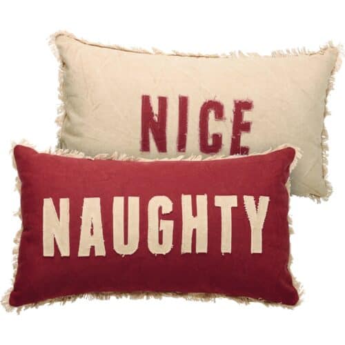 Pillow-Nice Naughty