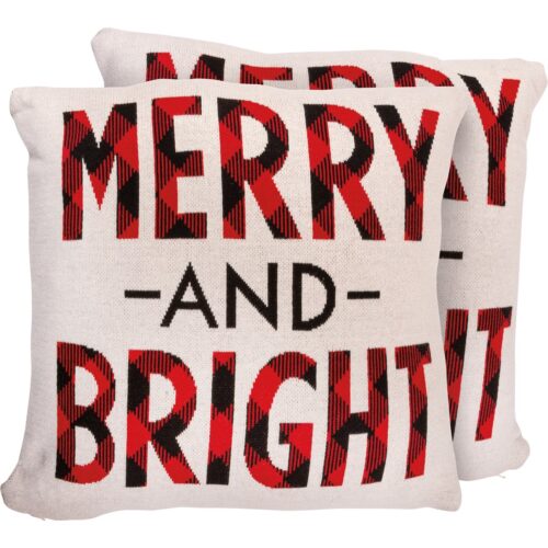 Pillow-Merry Bright