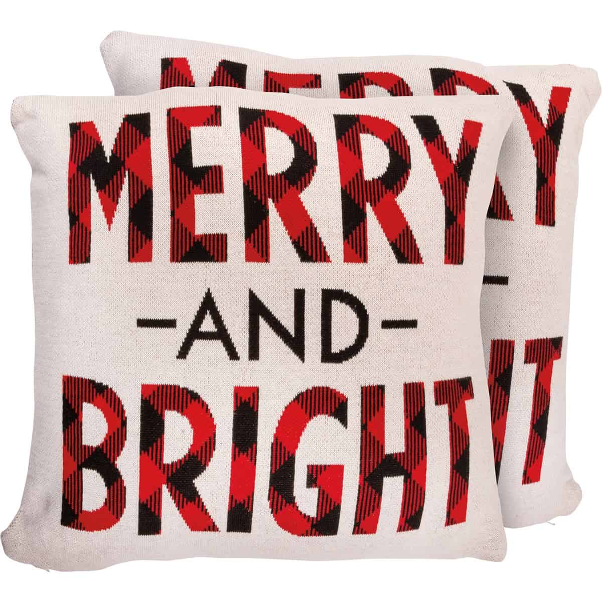 Pillow-Merry Bright