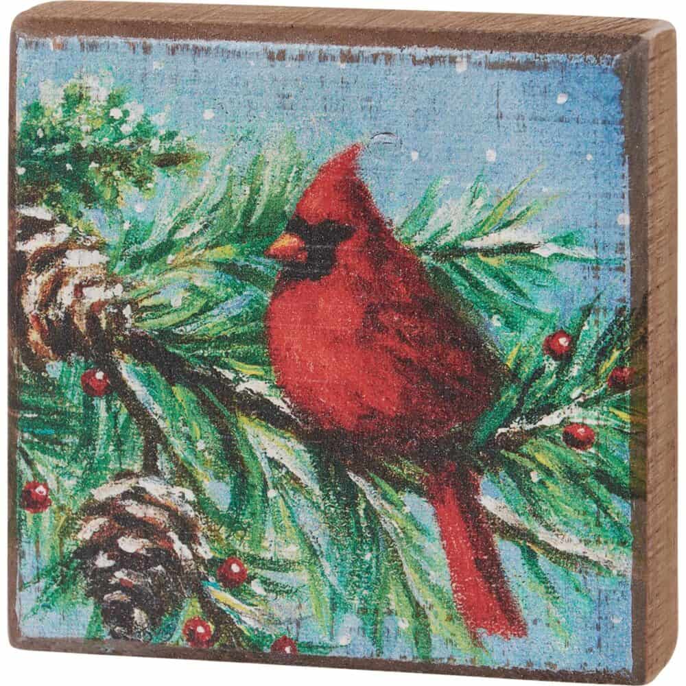 Sign-Winter Cardinal