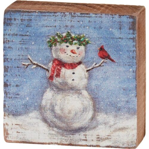 Block-Snow Woman