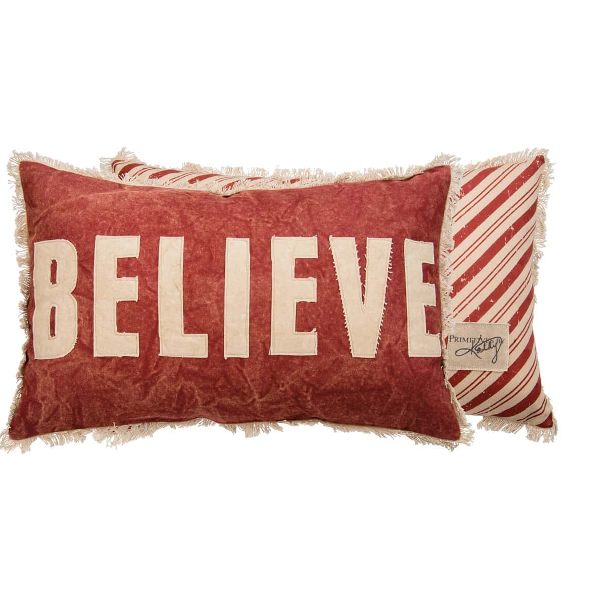 Pillow-Believe Red